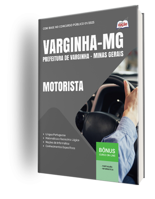 Apostila Prefeitura de Varginha - MG 2025 - Motorista
