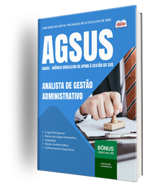 Apostila AgSUS 2025 - Analista de Gestão - Administrativo