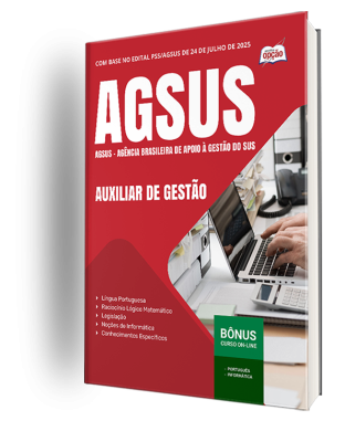 Apostila AgSUS 2025 - Auxiliar de Gestão