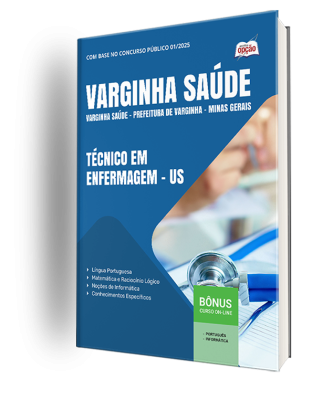 Apostila Prefeitura de Varginha - MG 2025 - Técnico em Enfermagem - US