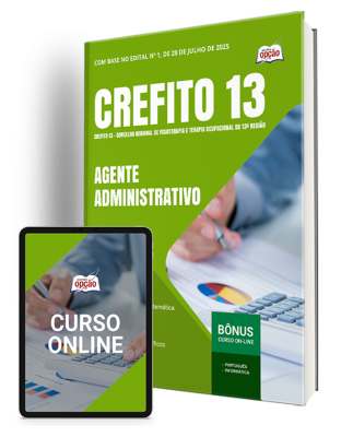Apostila CREFITO-13ª-Região 2025 - Agente Administrativo