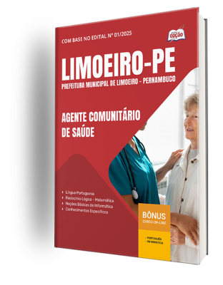 Apostila Prefeitura de Limoeiro-PE 2025 - Agente Comunitário de Saúde