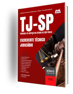 Apostila TJ-SP 2025 - Escrevente Técnico Judiciário