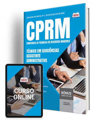 Apostila CPRM 2025 - Técnico em Geociências - Assistente Administrativo