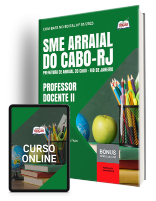 Apostila Prefeitura de Arraial do Cabo - RJ 2025 - Professor Docente II