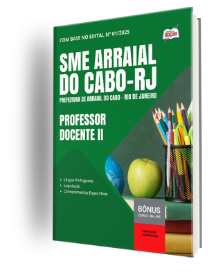 Apostila Prefeitura de Arraial do Cabo - RJ 2025 - Professor Docente II