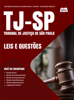 Leis e Questões TJ-SP - Escrevente Técnico Judiciário