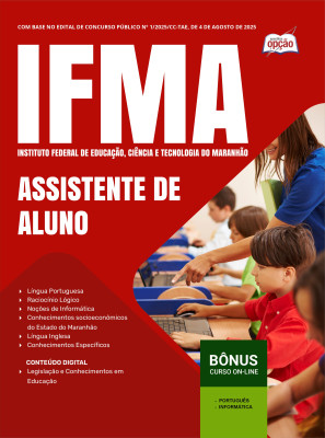Apostila IFMA 2025 - Assistente de Aluno