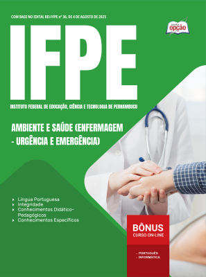 Apostila IFPE em PDF - Ambiente e Saúde (Enfermagem – Urgência e Emergência)