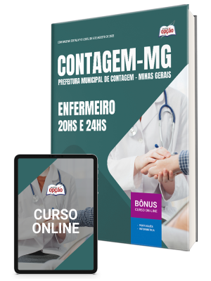 Apostila Prefeitura de Contagem - MG 2025 - Enfermeiro - 20hs e 24hs