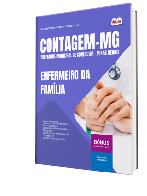 Apostila Prefeitura de Contagem - MG 2025 - Enfermeiro da Família