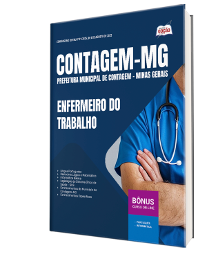 Apostila Prefeitura de Contagem - MG 2025 - Enfermeiro do Trabalho