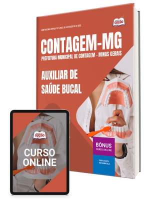 Apostila Prefeitura de Contagem - MG 2025 - Auxiliar de Saúde Bucal