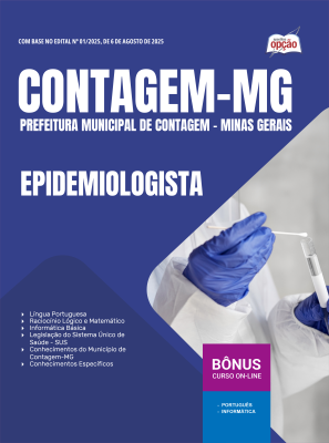 Apostila Prefeitura de Contagem - MG em PDF - Epidemiologista