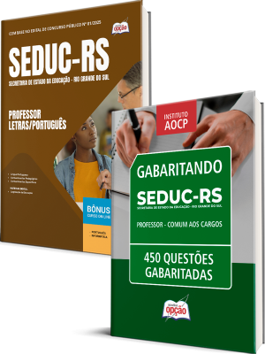 Combo SEDUC-RS - Professor - Letras/Português