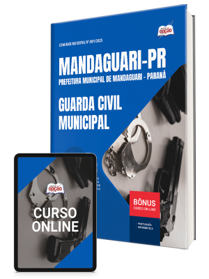 Apostila Prefeitura de Mandaguari-PR 2025 - Guarda Civil Municipal