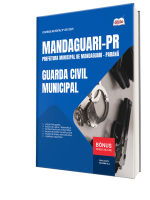 Apostila Prefeitura de Mandaguari-PR 2025 - Guarda Civil Municipal