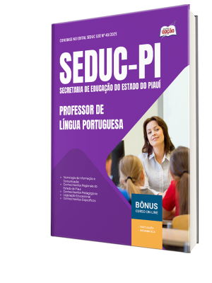 Apostila SEDUC-PI 2025 - Professor de Língua Portuguesa