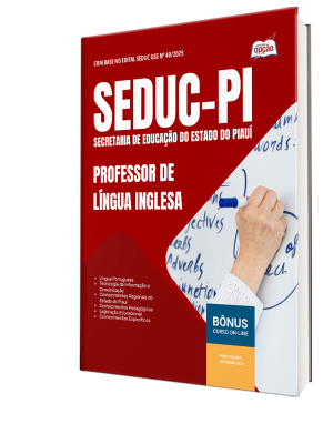 Apostila SEDUC-PI 2025 - Professor de Língua Inglesa