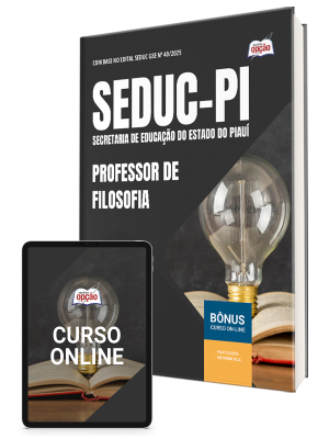 Apostila SEDUC-PI 2025 - Professor de Filosofia
