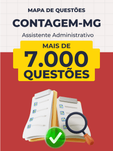 Mapa de Questões Online - Pref. Contagem-MG - Assistente Administrativo - 7 Mil Questões