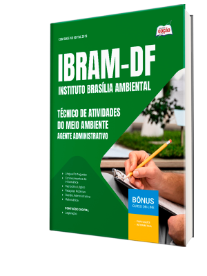 Apostila IBRAM-DF 2025 - Técnico de Atividades do Meio Ambiente - Agente Administrativo