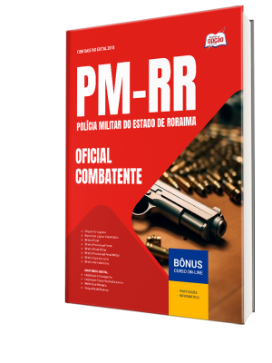 Apostila PM-RR 2025 - Oficial Combatente
