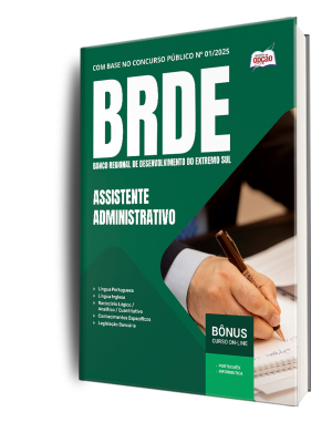 Apostila BRDE 2025 - Assistente Administrativo