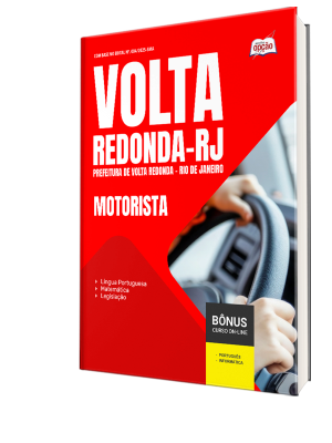 Apostila Prefeitura de Volta Redonda - RJ 2025 - Motorista