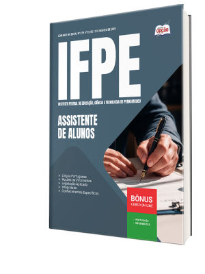 Apostila IFPE 2025 - Assistente de Alunos