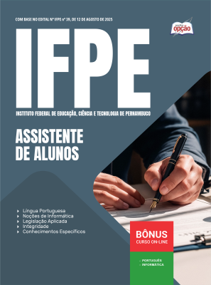 Apostila IFPE 2025 - Assistente de Alunos