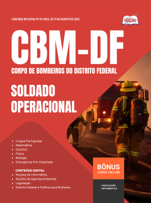Apostila CBM-DF 2025 - Soldado - Operacional