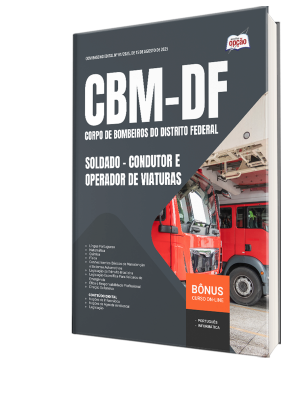 Apostila CBM-DF 2025 - Soldado - Condutor e Operador de Viaturas