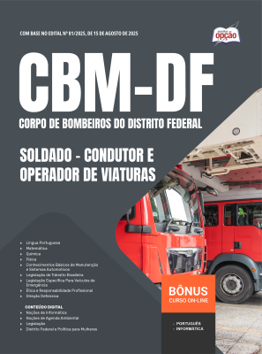 Apostila CBM-DF em PDF - Soldado - Condutor e Operador de Viaturas