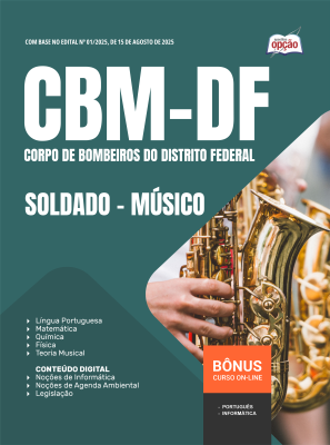 Apostila CBM-DF em PDF - Soldado - Músico