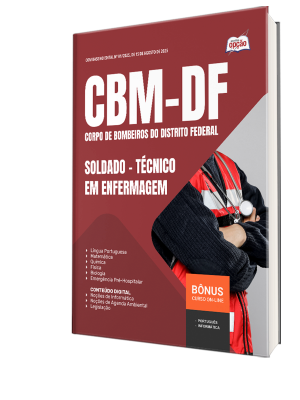 Apostila CBM-DF 2025 - Soldado - Técnico em Enfermagem