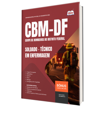 Apostila CBM-DF 2025 - Soldado - Técnico em Enfermagem
