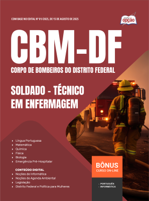 Apostila CBM-DF em PDF - Soldado - Técnico em Enfermagem