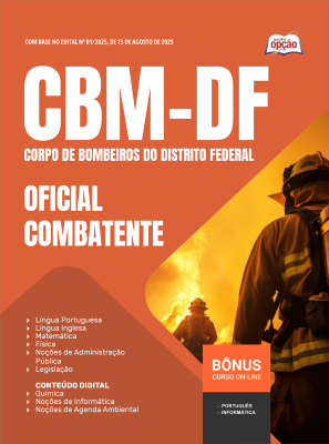 Apostila CBM-DF 2025 - Oficial Combatente