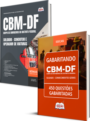 Combo CBM-DF - Soldado - Condutor e Operador de Viaturas
