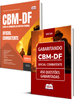 Combo CBM-DF - Oficial Combatente