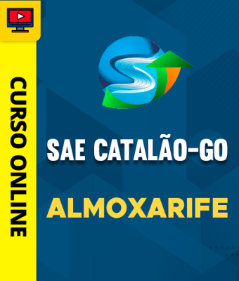 Curso SAE Catalão-GO - Almoxarife