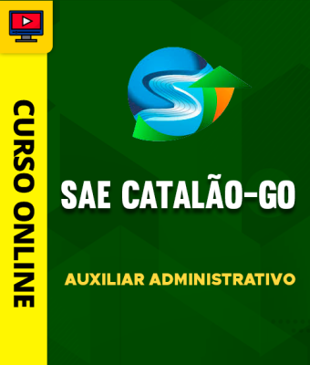 Curso SAE Catalão-GO - Auxiliar Administrativo