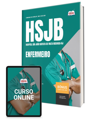 Apostila Hospital São João Batista de Volta Redonda-RJ (HSJB) 2025 - Enfermeiro