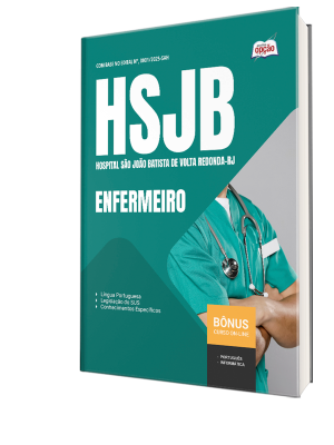 Apostila Hospital São João Batista de Volta Redonda-RJ (HSJB) 2025 - Enfermeiro