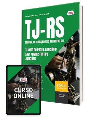 Apostila TJ-RS 2025 - Técnico do Poder Judiciário - Área Administrativo-Judiciária
