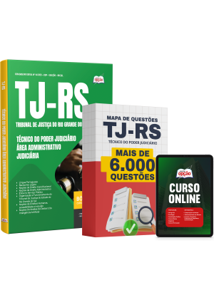 Apostila TJ-RS 2025 - Técnico do Poder Judiciário - Área Administrativo-Judiciária
