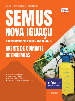 Apostila ADAF 2025 - Agente de Combate de Endemias