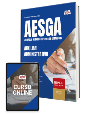 Apostila AESGA 2025 - Auxiliar Administrativo