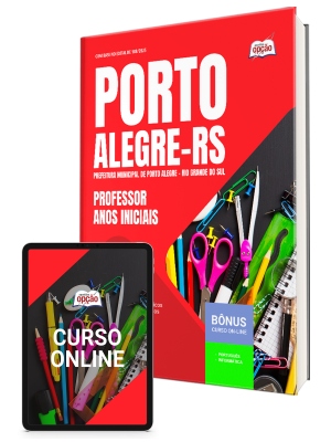 Apostila Prefeitura de Porto Alegre - RS 2025 - Professor - Anos Iniciais